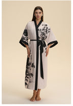 Dressing Gown Satin Loungewear Robe