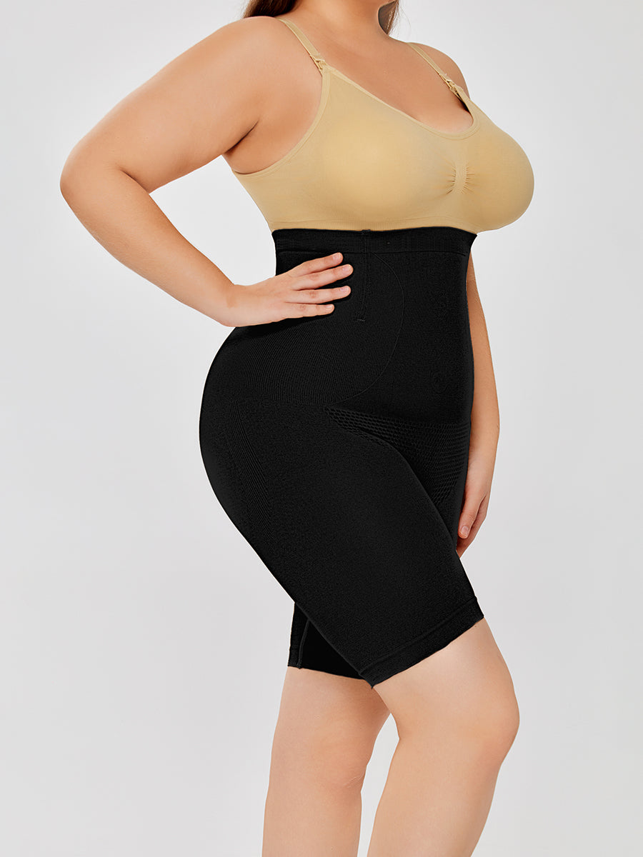 Tummy Control Mid-Thigh Waist Cinch shaper Brief