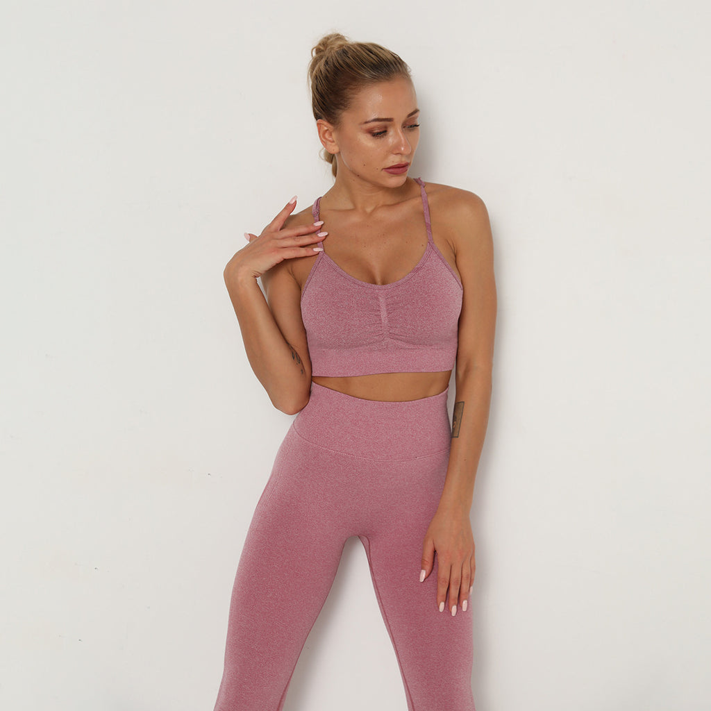 Camisole Sling Crop Top Bra & Pants