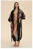 Dressing Gown Satin Loungewear Robe
