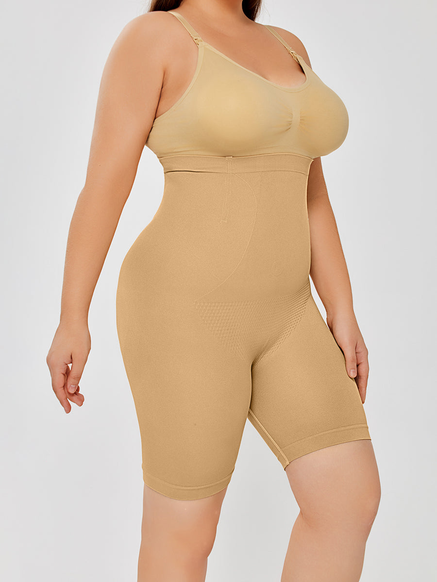 Tummy Control Mid-Thigh Waist Cinch shaper Brief