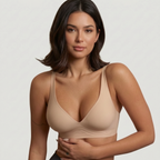 Jelly Deep V Thin Push up Bra