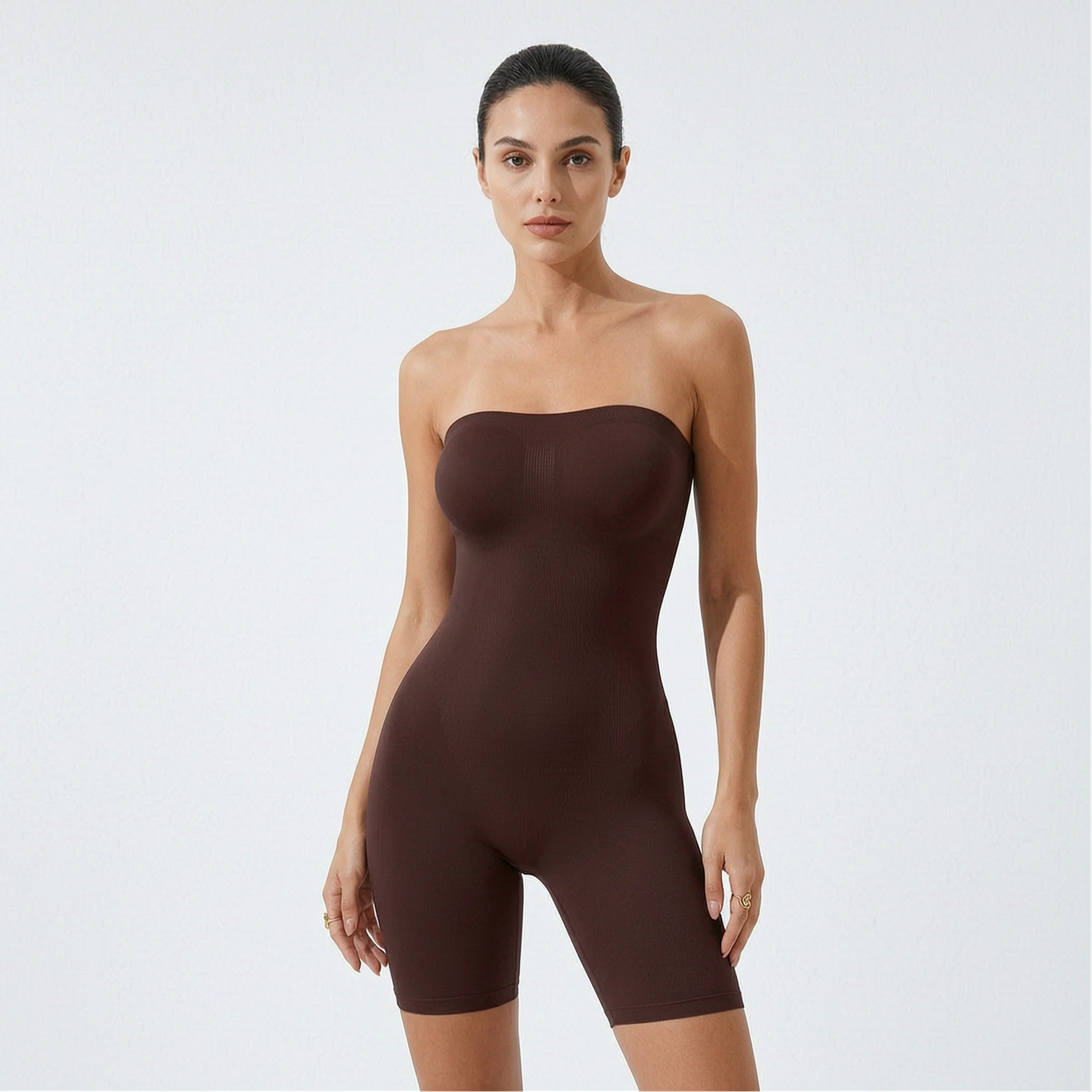 Strapless Tube Bodysuit Shapewear