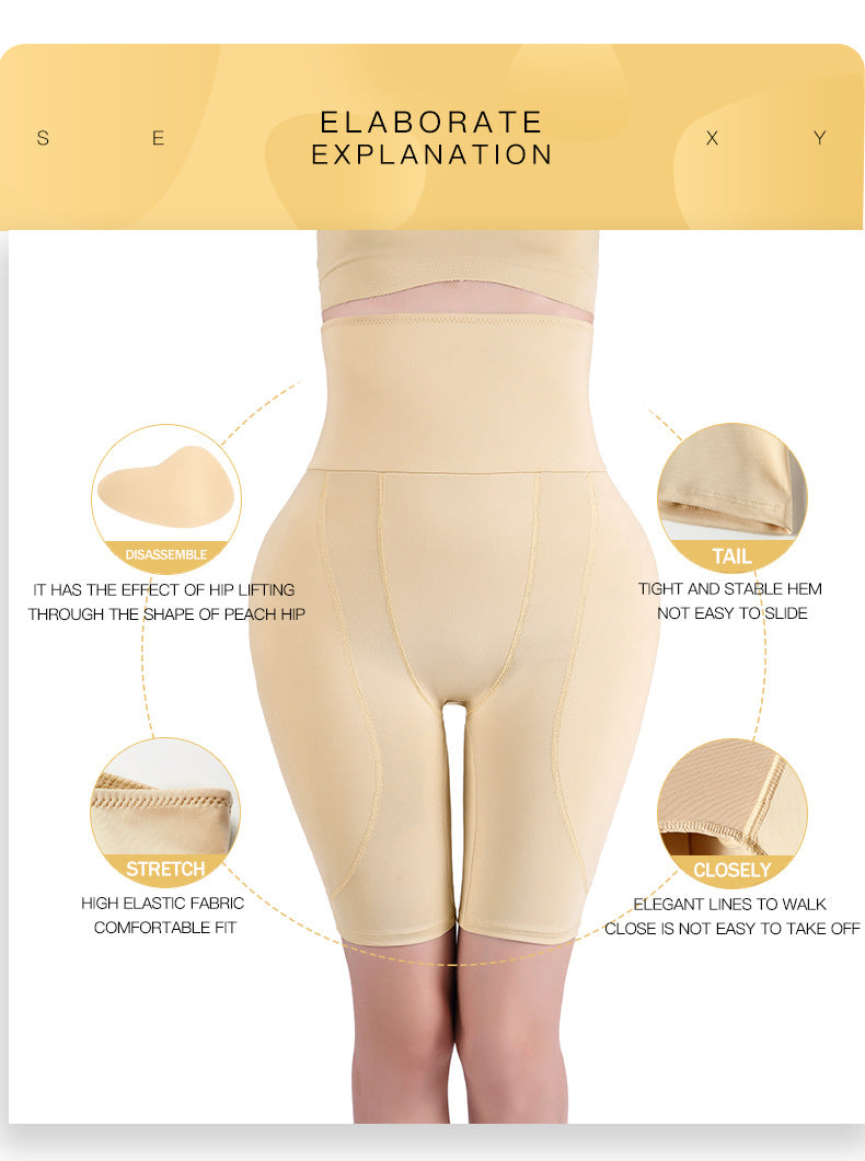 Padded High Waist Tummy Control Shapewear Pants