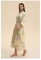 Dressing Gown Satin Loungewear Robe
