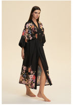 Dressing Gown Satin Loungewear Robe