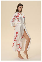Dressing Gown Satin Loungewear Robe