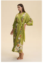 Dressing Gown Satin Loungewear Robe